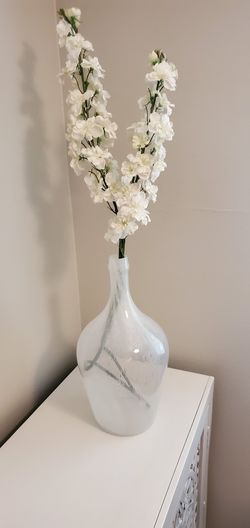 Glass vase decor