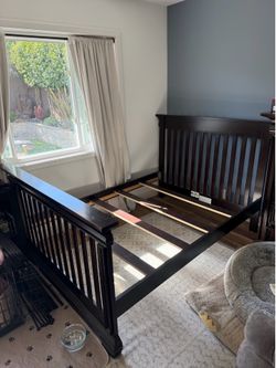 Full Bed frame & 2 Dressers
