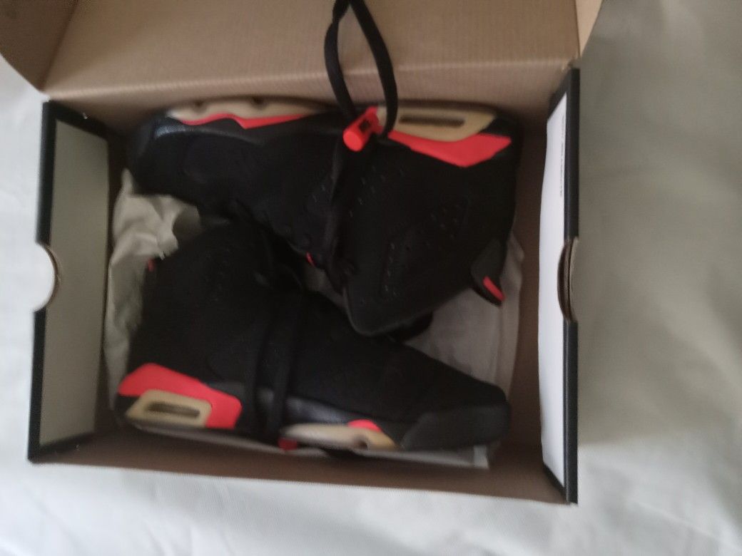 Jordan 6 Infrared Boys Size 6Y