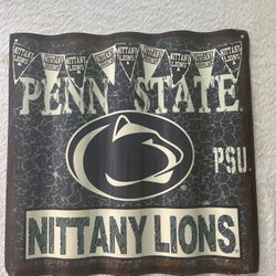 Penn State metal sign
