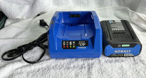 Kobalt 40v 6.0ah Battery & Charger