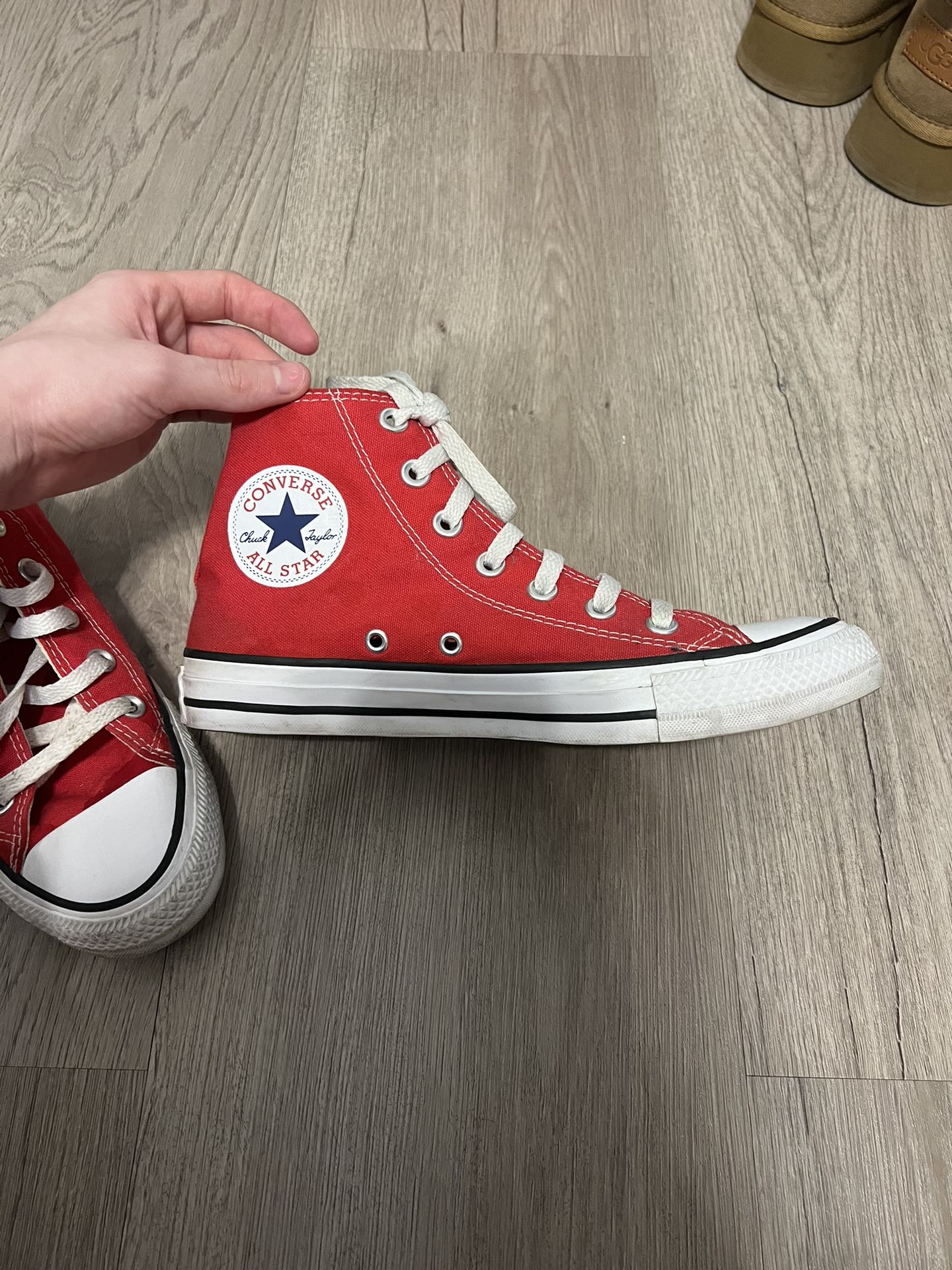 Red Converse!