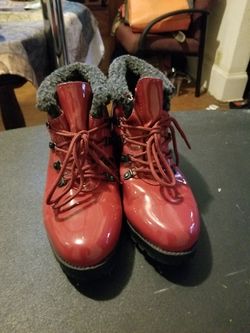 Red boots