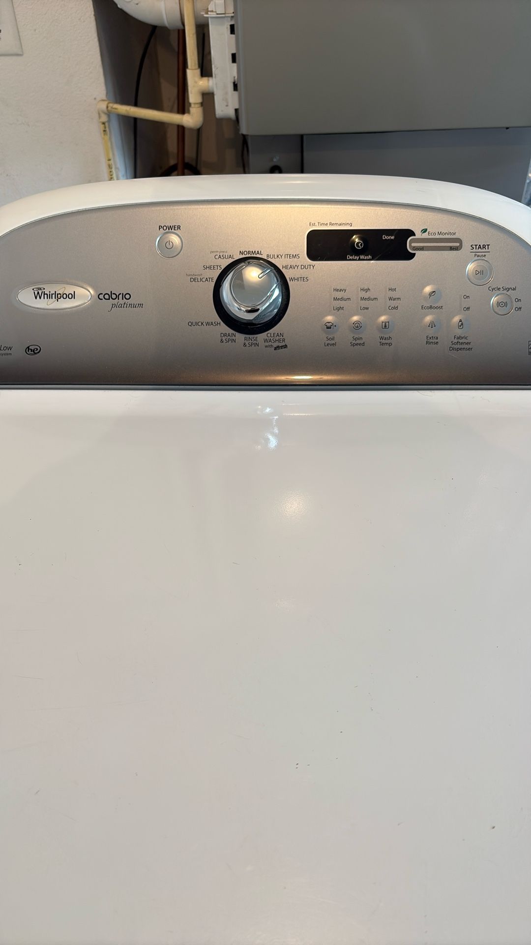 Free HE Top Loading Washer