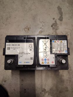 Vehicle battery, Mercedes Benz OEM.