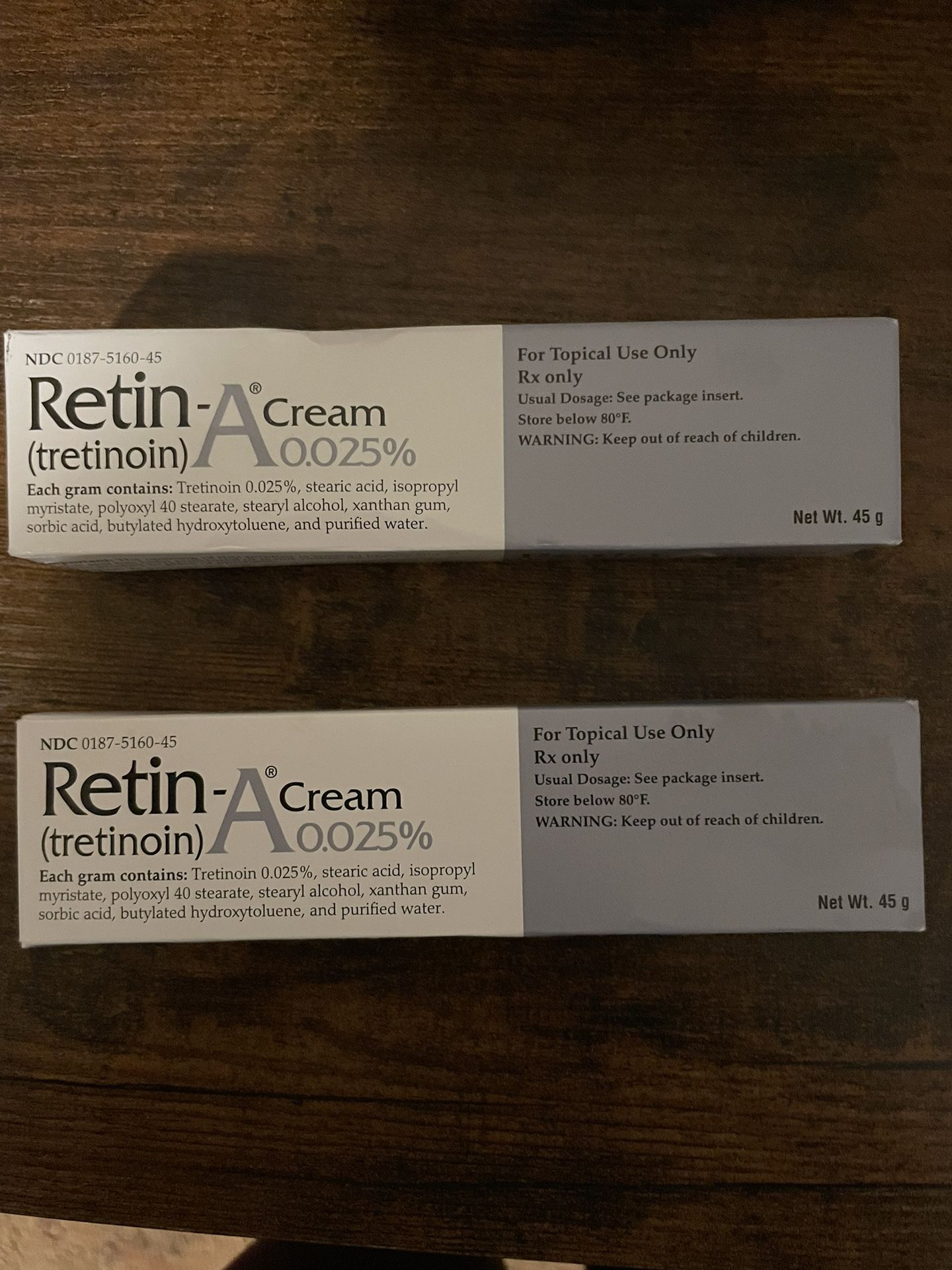 New retinol Cream