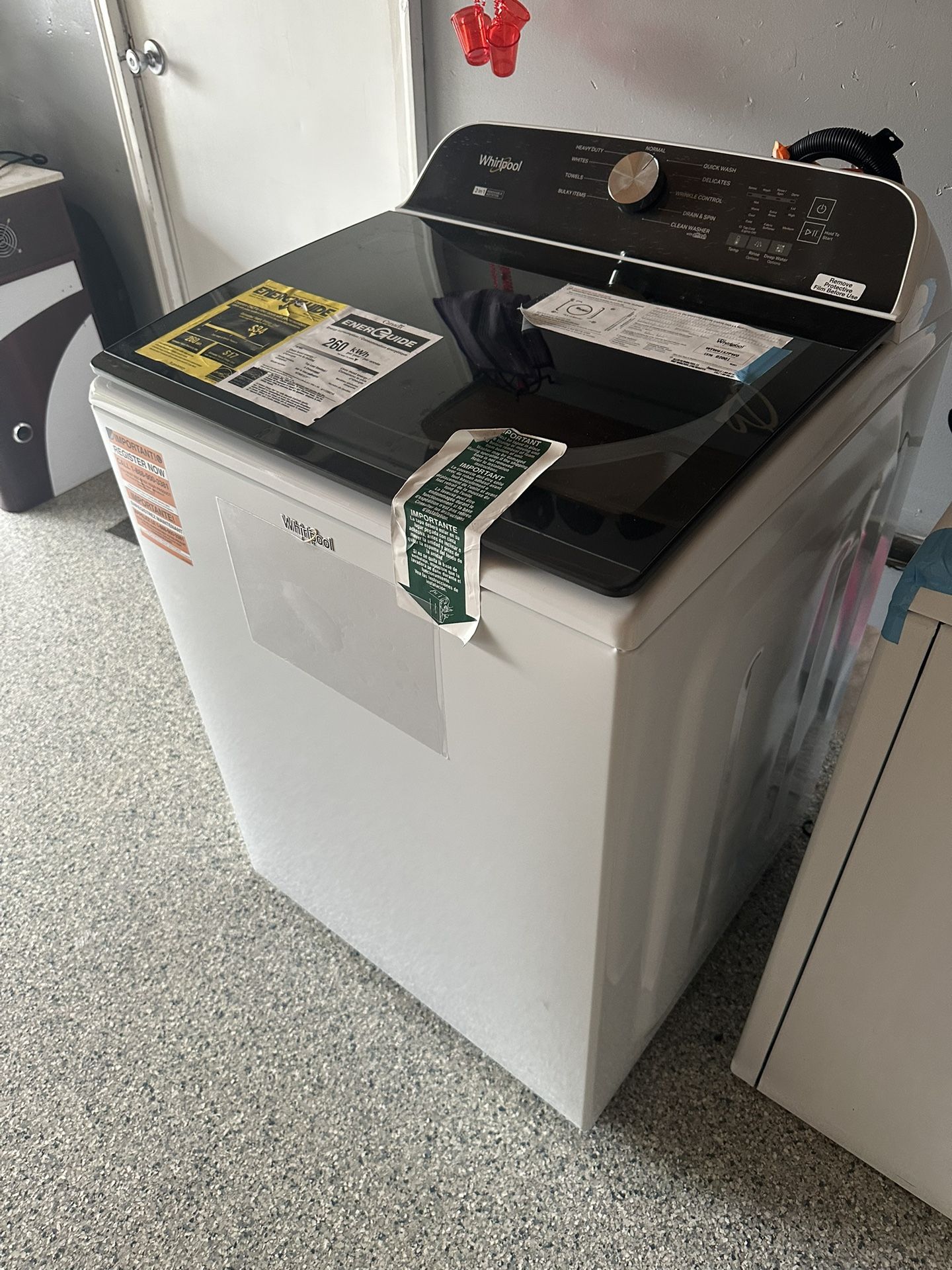 Whirlpool Top Load Washer 5.2cu Ft