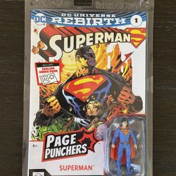 DC Comics Page Punchers Superman 3" Figure with Comic