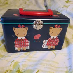 Vintage Sanrio Hello Kitty Winkipinki 1994 tin box