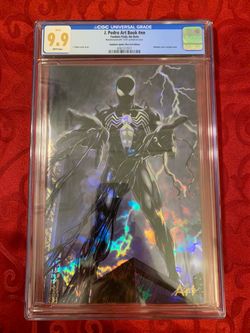 Fandom Finds Comics J. Pedro Art Book Symbiote Spider-Man 5/10 CGC grade 9.9