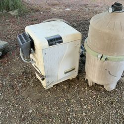 Used Pool Equipment: Pump, Water Heater, Filter, Vacuum,