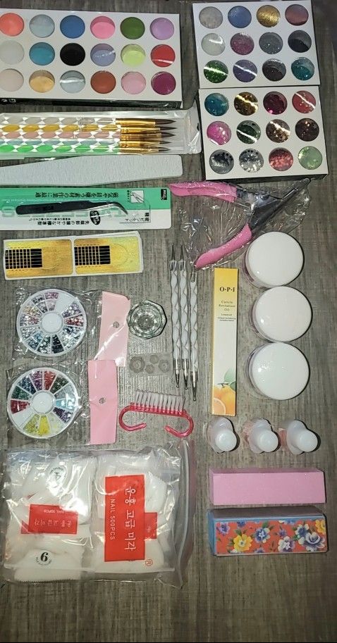 Acrylic Nail Kit (New)