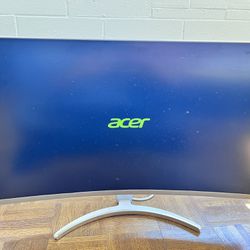 Acer 32” Curved Computer Monitor