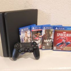 PS4 1TB With Games Playstation 
