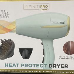 Hair blow dryer with diffuser