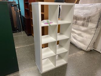 IKEA Kallax White Shelving Unit