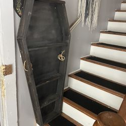 Hand Made Xtra Large Coffin Shelf 