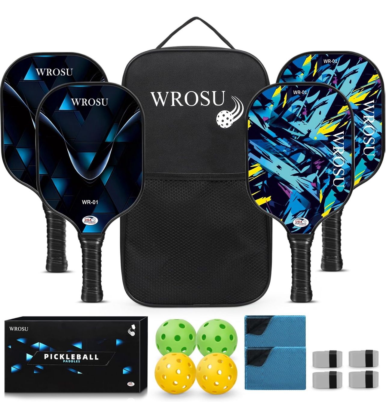 NEW 4 Pack Carbon Fiber Paddle Board Set