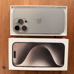 UNLOCKED iPhone 15 Pro (126gb)