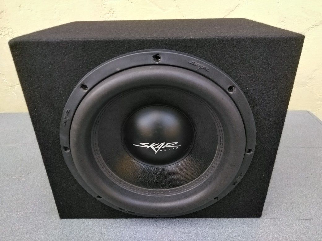 12 In Skar W Subwoofer Box