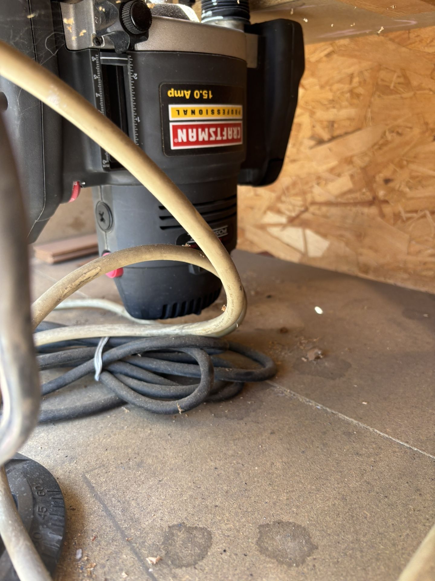 Craftman Router And Homemade Table