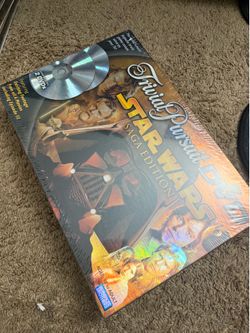 Trivial Pursuit DVD Star Wars Saga Edition Sealed Parker Brothers New in Box