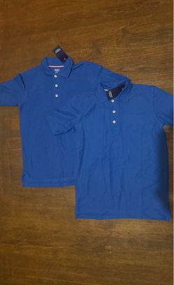 Boys clothes size 10/12 uniform shirts (2pcs)