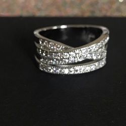 Sterling Silver Ring Size 8