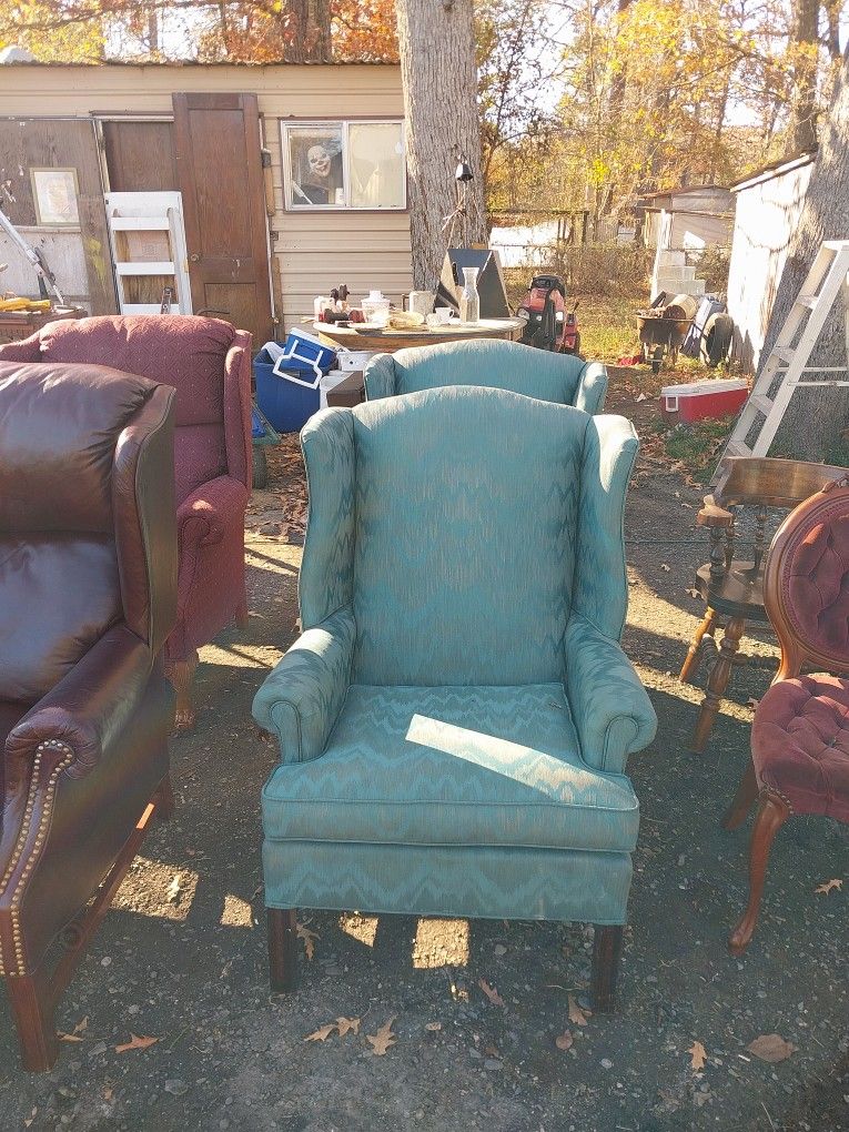 Vintage wingback Chairs