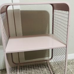 Pink End Table 