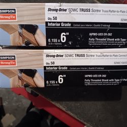 2 Boxes For 45$ Simpson Strong - Tie Truss Screws 3