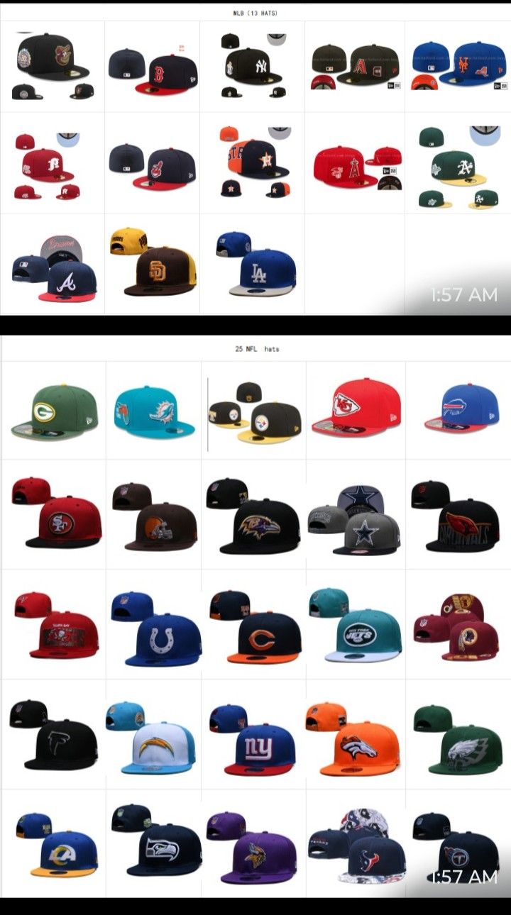 All Hats $30 s And Jerseys$65 In Stock Ships Out Immediately