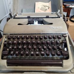 Vintage Olympia Typewriter 
