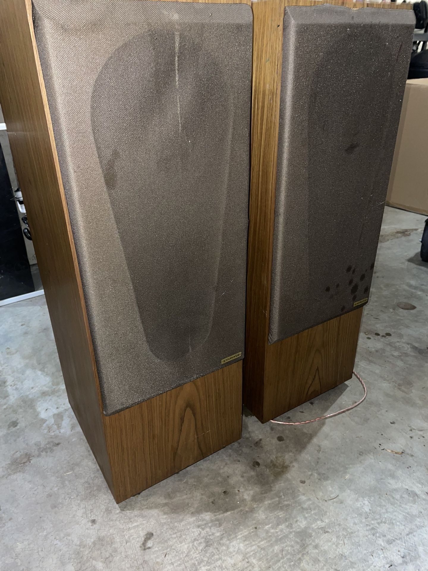 Rare Vintage Speakerlab DAS-6 Speakers