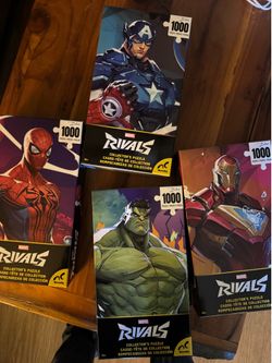 Marvel rivals puzzles 1000 puzzles