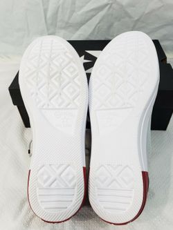 Converse Unisex 160483C Ctas Ultra Ox Pure Platinum Gym Red Black