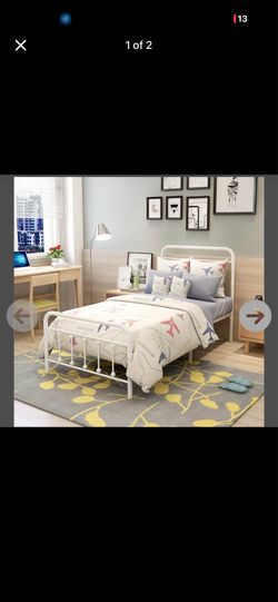 Metal Twin Bed