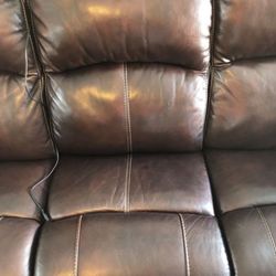 Power reclining sofa
