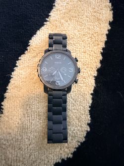 Fossil Nate Chronograph Watch JR1401