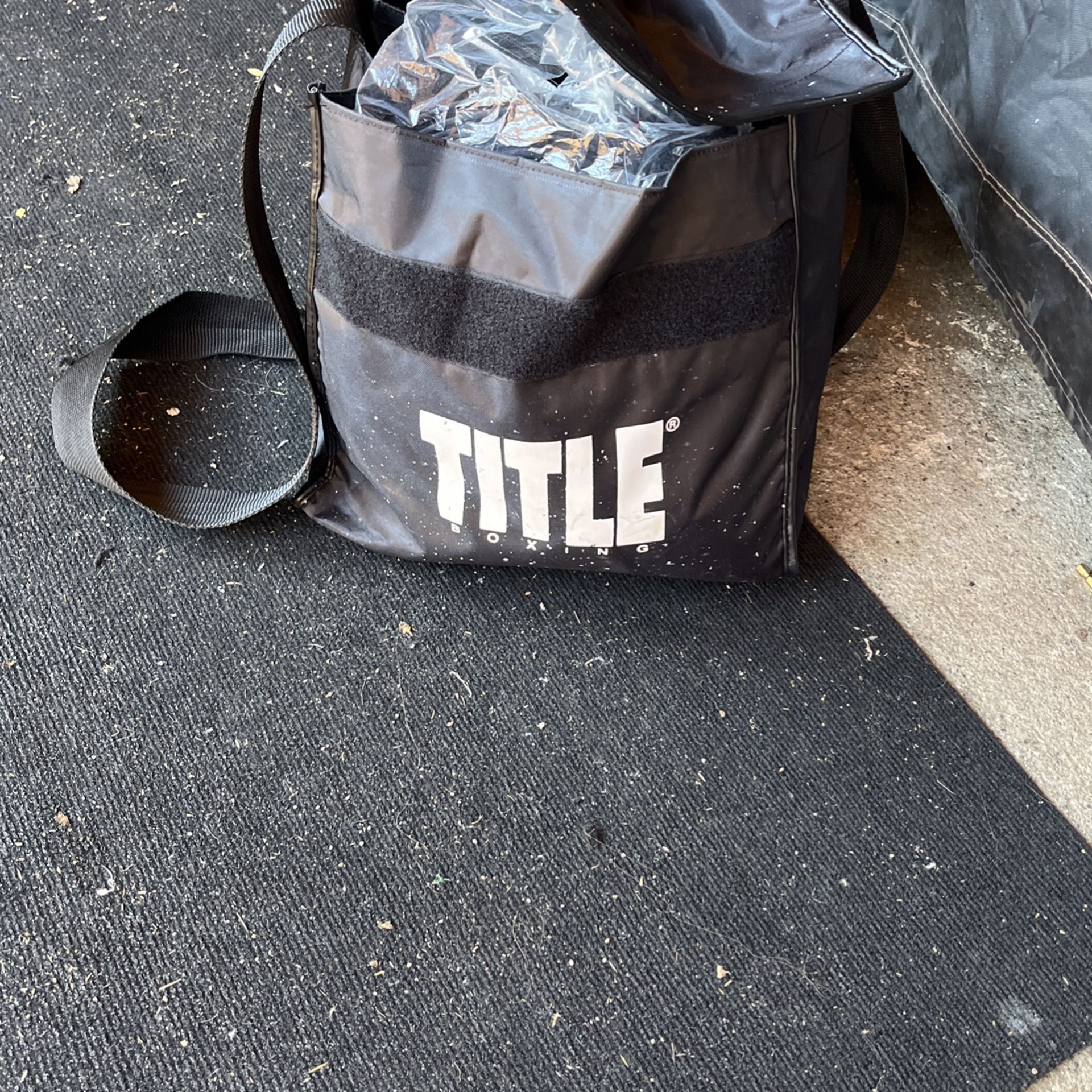 Title Portable Boxing Ring Ropes 135 Dollars New Never Used