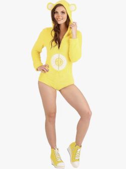 Adult Yellow Care Bear Costume