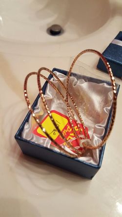 Gold plated 3 bangles