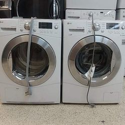 LG Washer And Electric Dryer Set  $850 For Small Places 