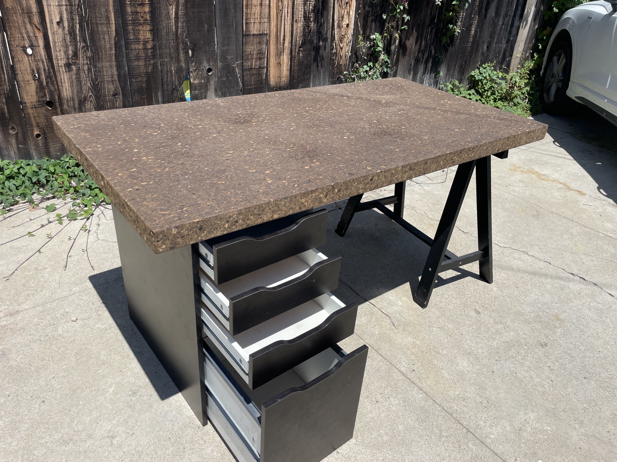 Cork Top Table/Desk