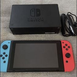Moddable Nintendo Switch With 3 Games And Controller