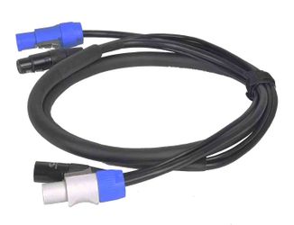 Odyssey OSPJC106PM Jumper Powercon and DMX XLR Link Cable - 6 Feet