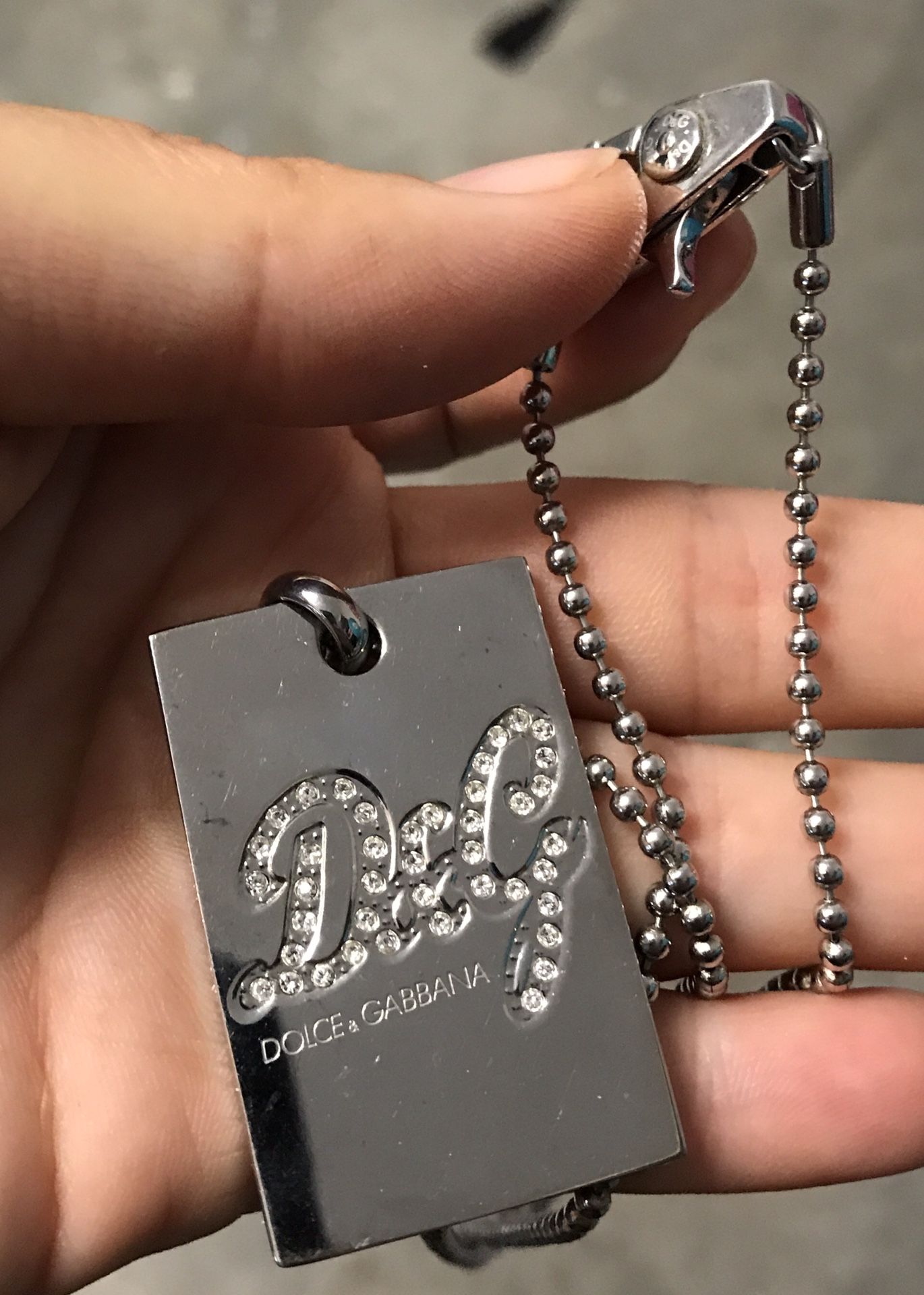 D&G dog tag