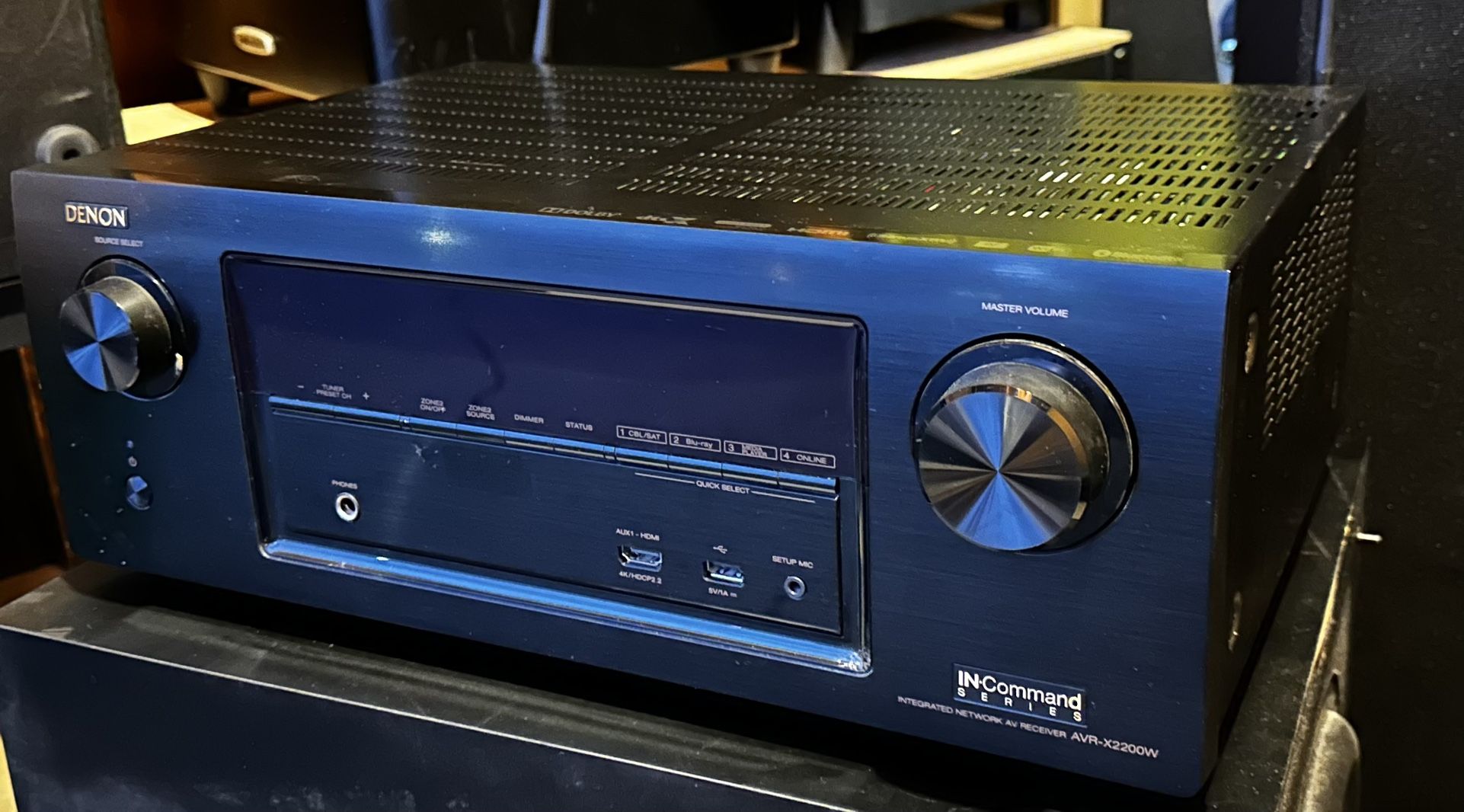 Denon AVR-X2200W 7.2 Channel Dolby Atmos Surround Sound