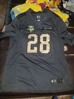 Authentic NFL Salute to Service Adrián Peterson Jersey