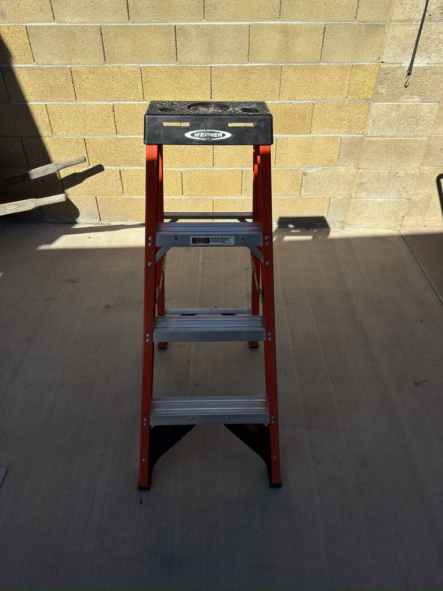 4 Foot Heavy Duty, Werner  Step Ladder